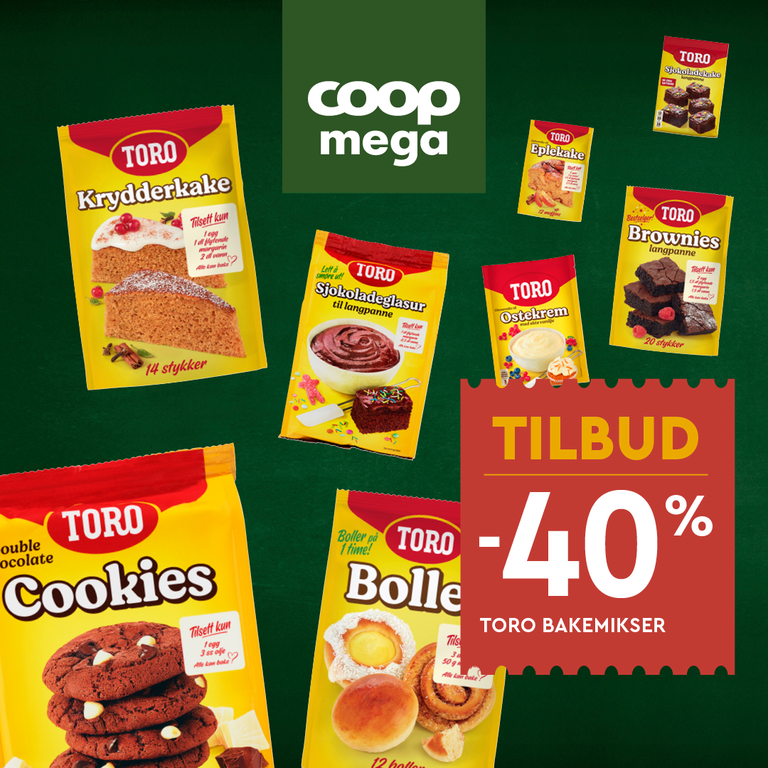 Toro bakemikser Coop Mega