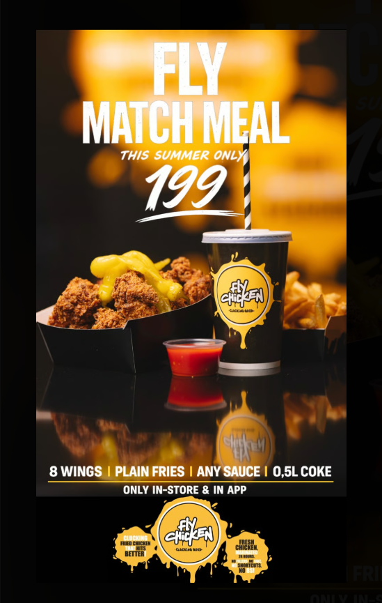 FLY MATCH DEAL'199KR Fly Chicken